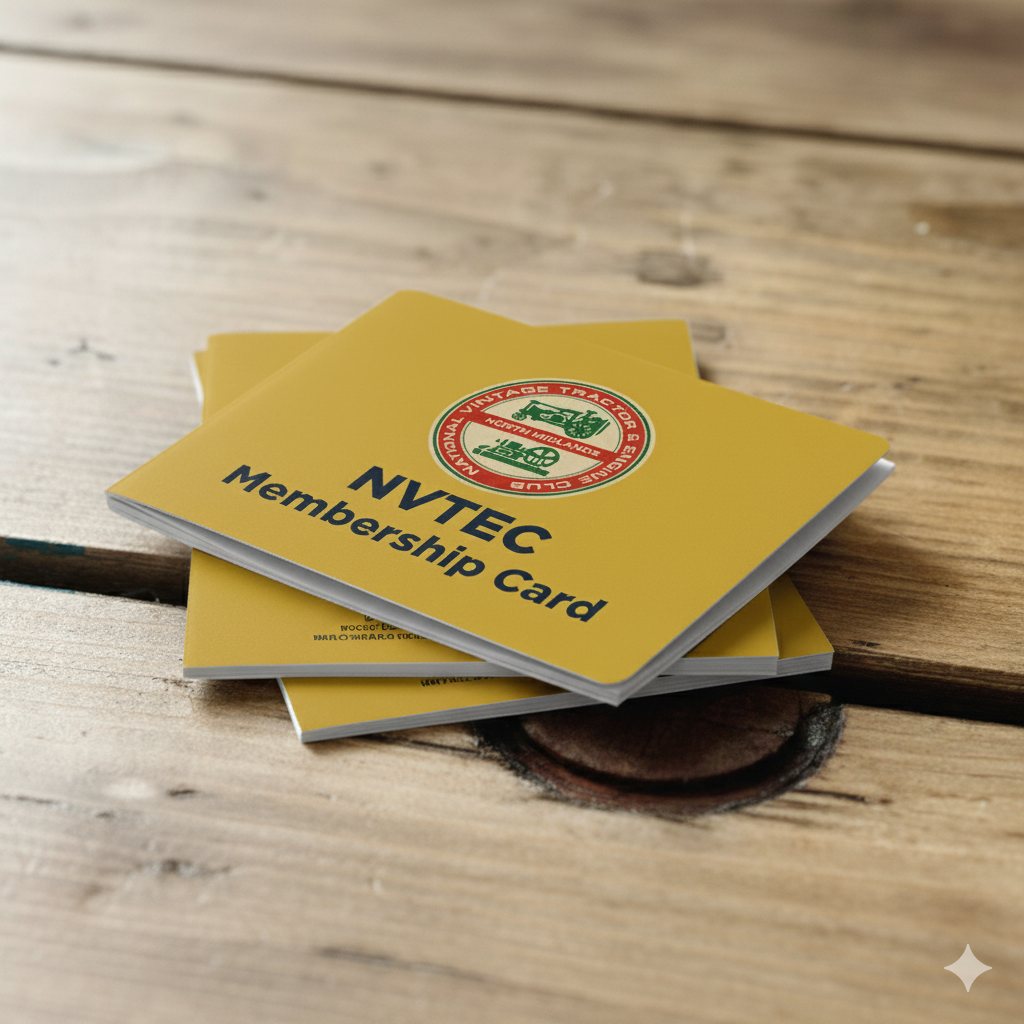 NVTEC North Midlands Group Membership Card